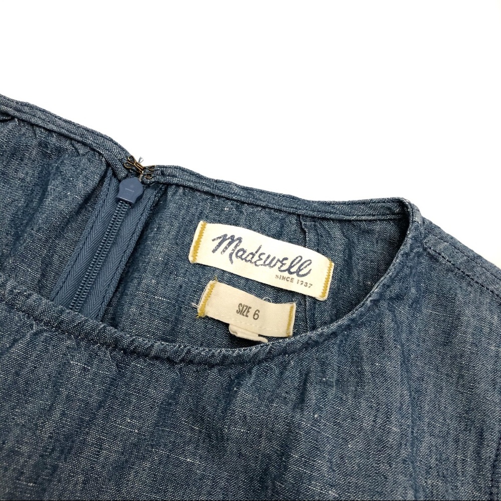 Madewell Chambray Songbird Dress - Picture 9 of 10